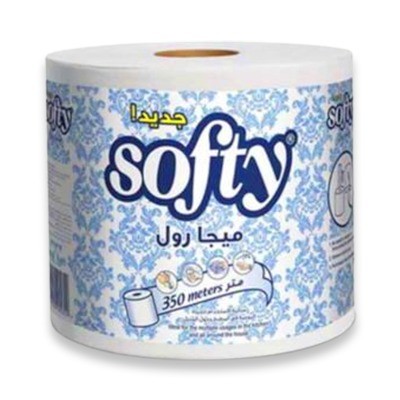 Maxi Roll Tissue Paper 6*300meters - SOFTY